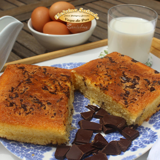 Sobao Pasiego XL Pepitas Chocolate - Etelvina