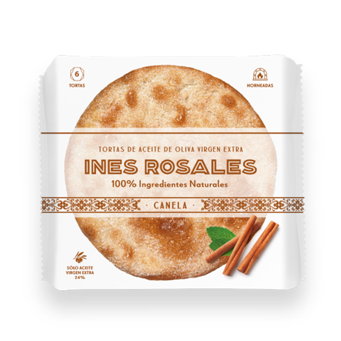 Tortas de Aceite con Canela - Inés Rosales