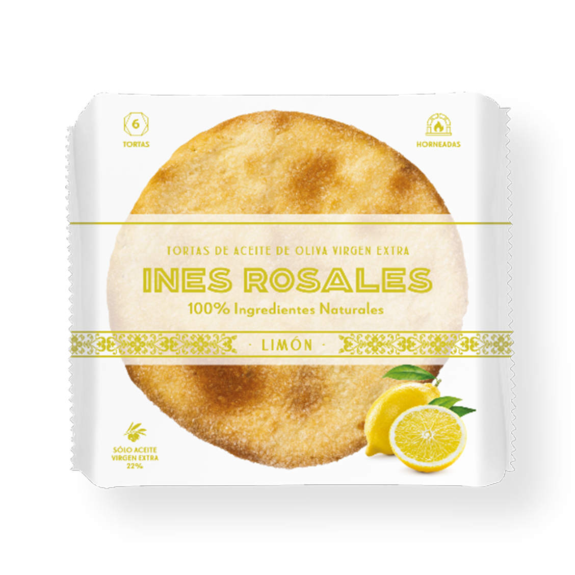 Tortas de Aceite con Limón - Inés Rosales